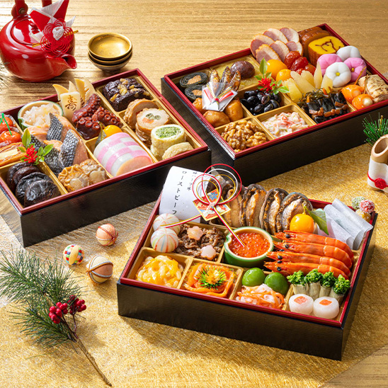 累計20万食突破。「新春に彩りを添える厳選素材の逸品」