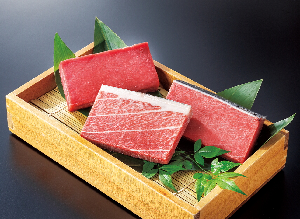 厳選本まぐろの詰め合わせ