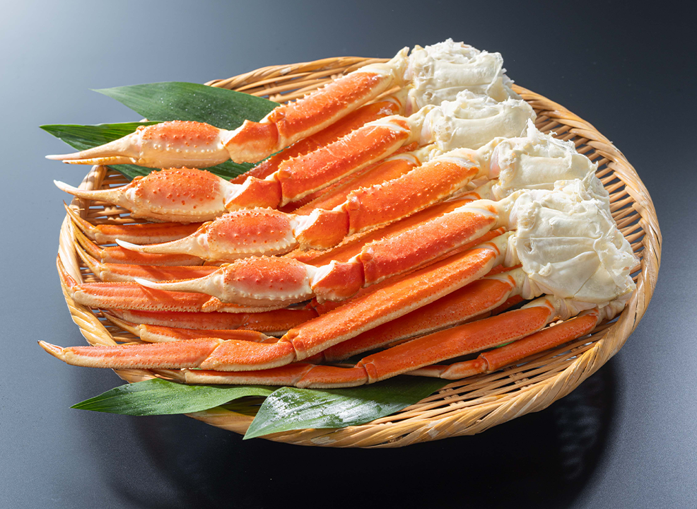 ボイルズワイガニ肩付脚4肩（約1.1㎏）